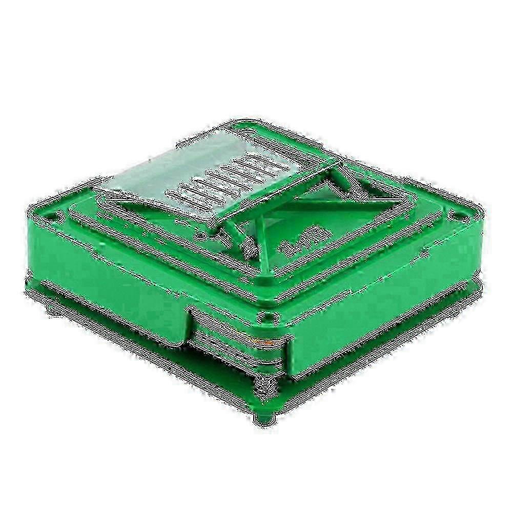 Filling machine accessory tray with 100 holes and built-in scraper