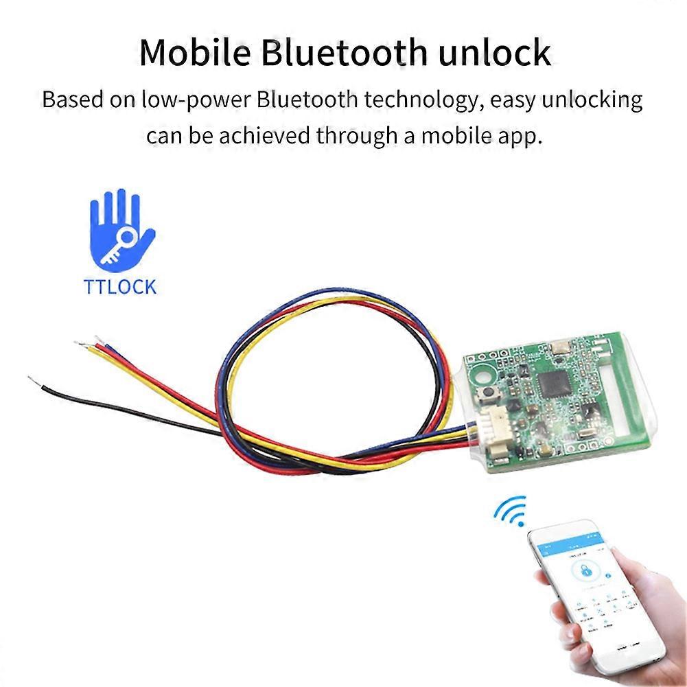 TTLOCK Bluetooth 5.0 Electronic Door Lock Switch Unlock Module APP Control Smart Home Switch Module with G2 Gateway