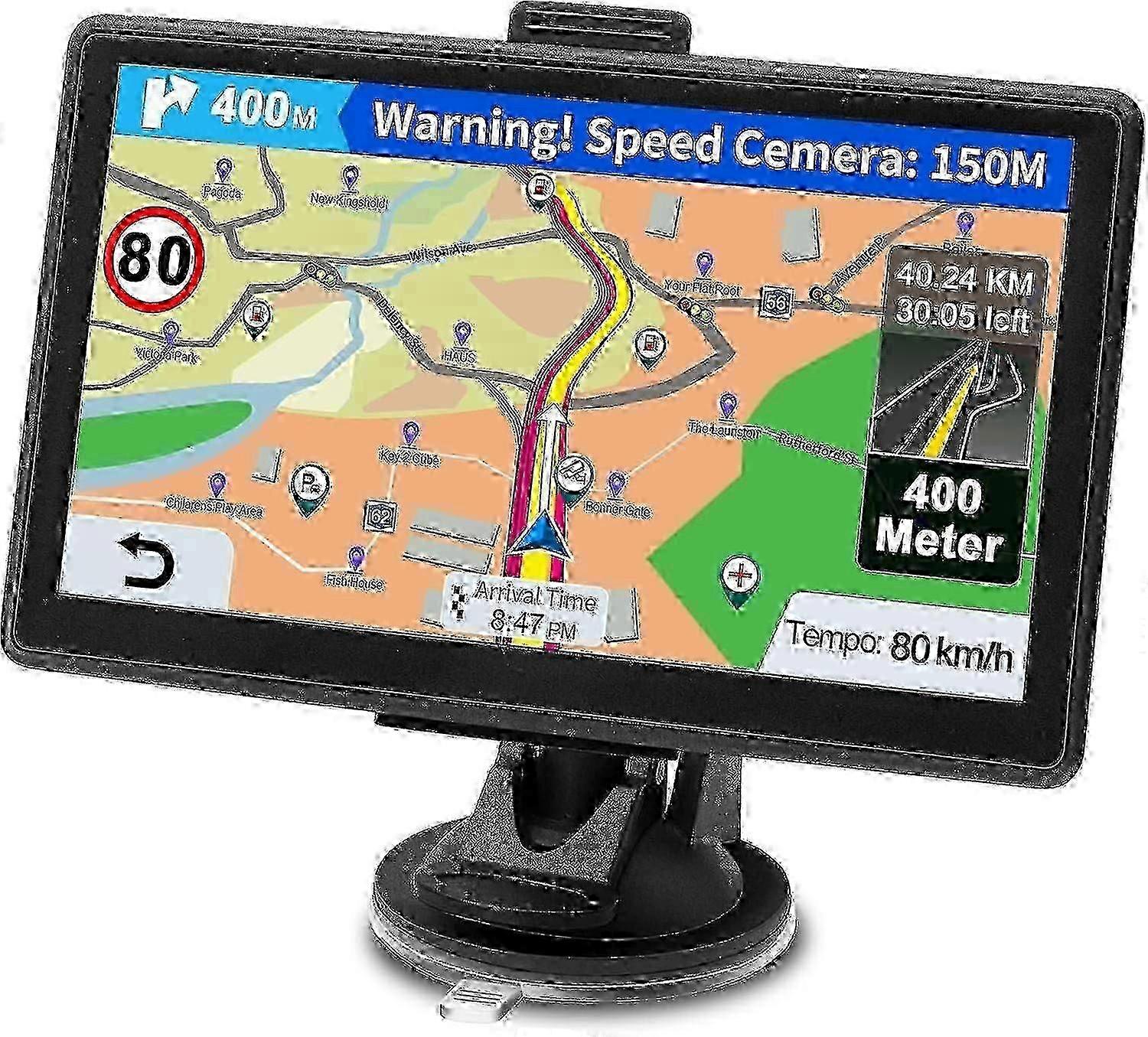 7-inch Professional Truck Gps Navigation System With Lifetime Map Updates And Real-time Traffic Alert Features_YT4