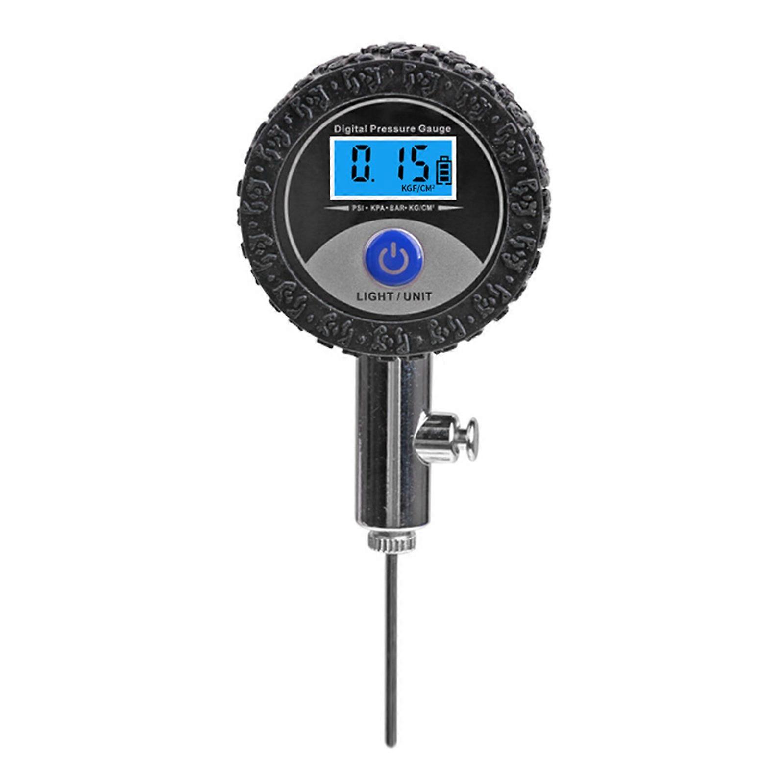 Compacts Portables Ball Pressure Tester with Digital Screen for Quickly Inflation Adjustment and Long Battery Life Multicolor