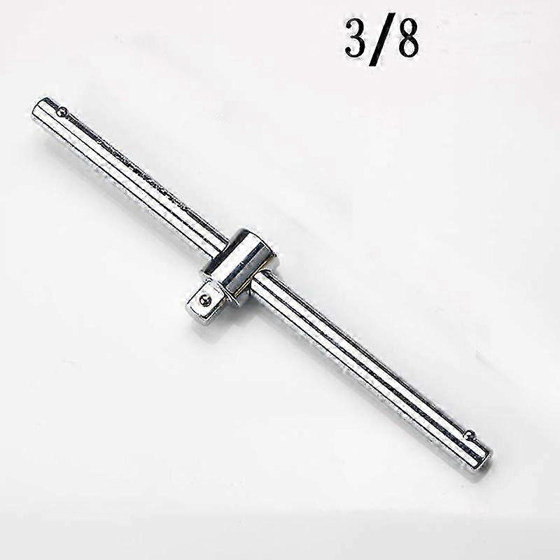 Socket Wrench T-handle Socket Extension Sliding Bar Connection 1/4" 3/8" 1/2" f26
