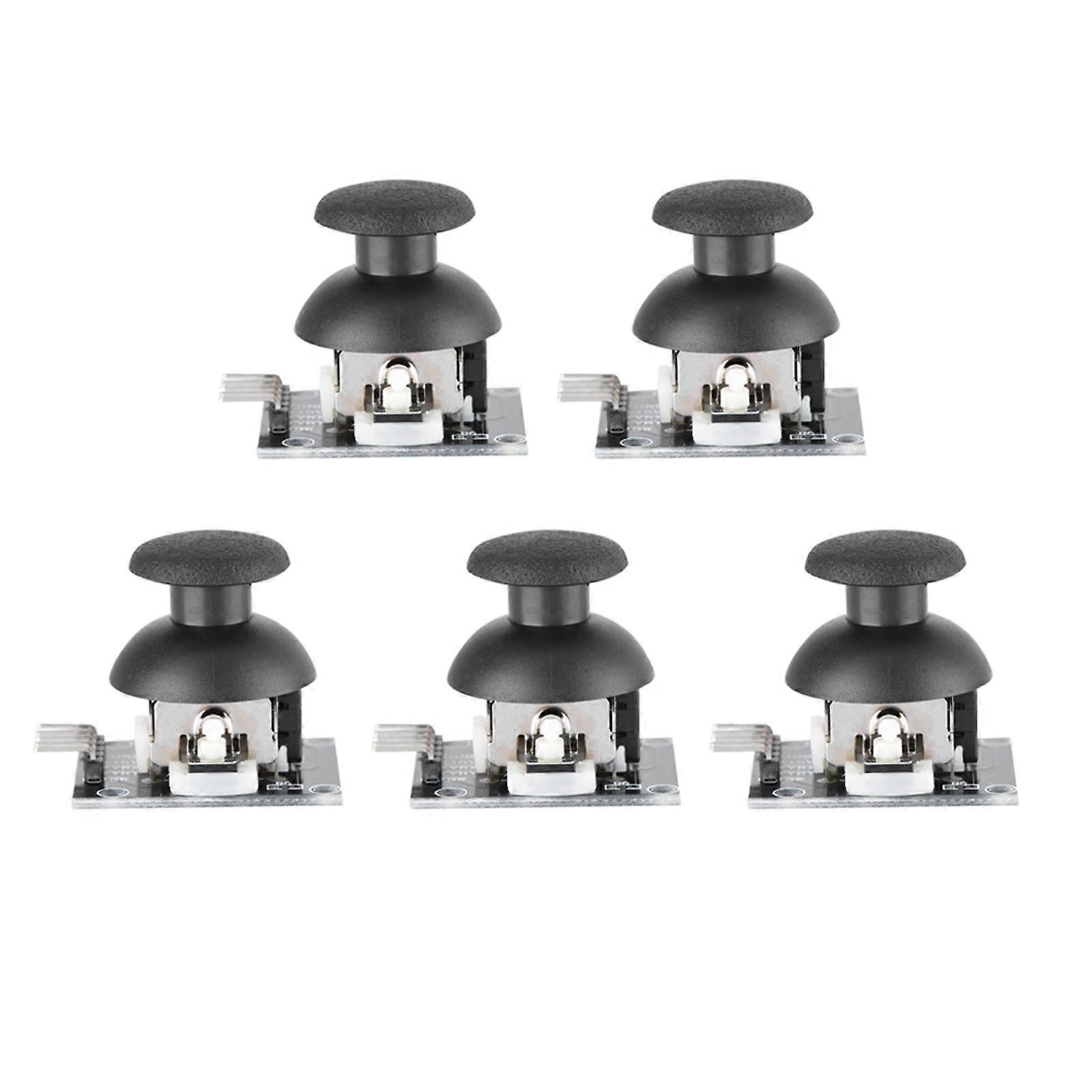 5Pcs Dual axis Joystick Module for PS2 Game Controller Gamepad Control Lever Sensor for Arduino