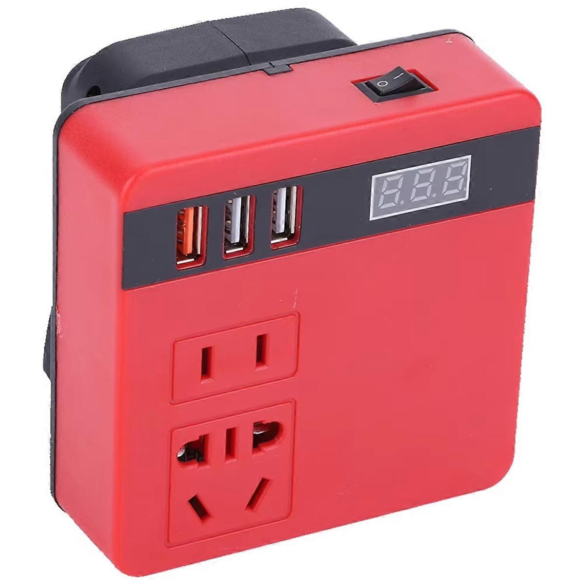 120W Lithium Battery Inverter for Inverter (Red)