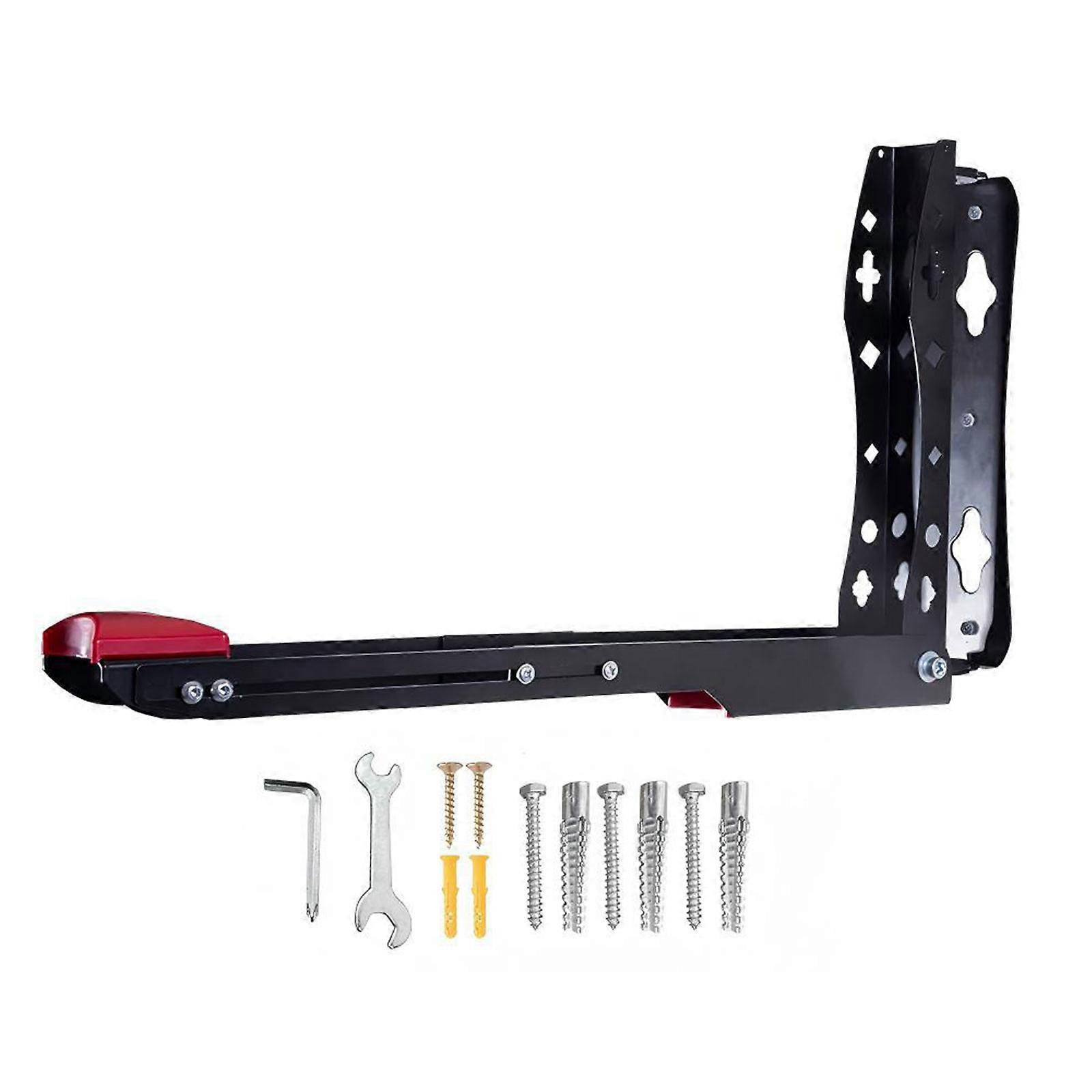 Strong Cycle Wall Mount Vertical Space Saving Hook Permanent Aluminum Mixture Building For Road Passenger Bikes Multicolor