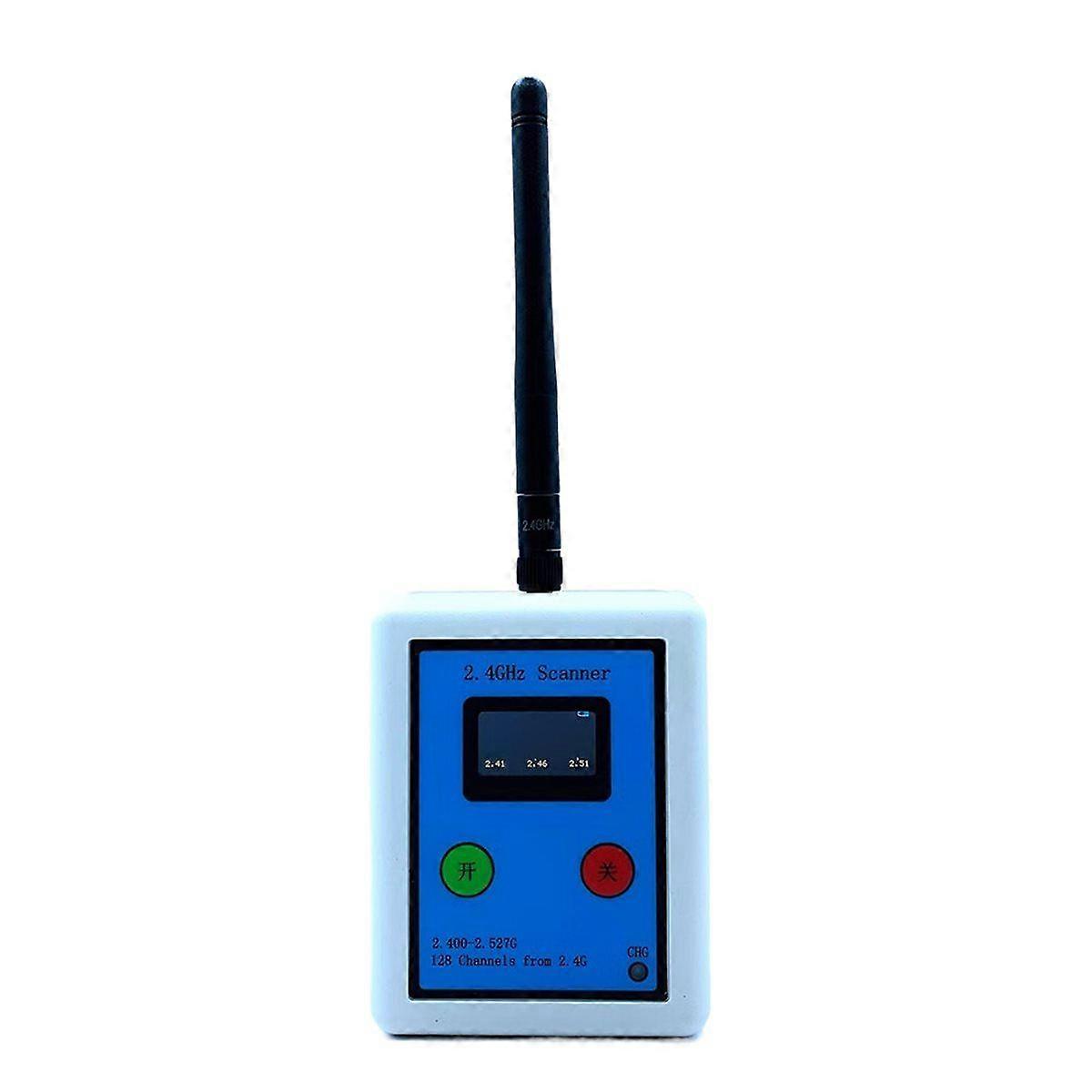 New 2.4G NRF24L01 Spectrum Analyzer Signal Source Scanner OLED Screen for Aircraft Model Signal WiFi