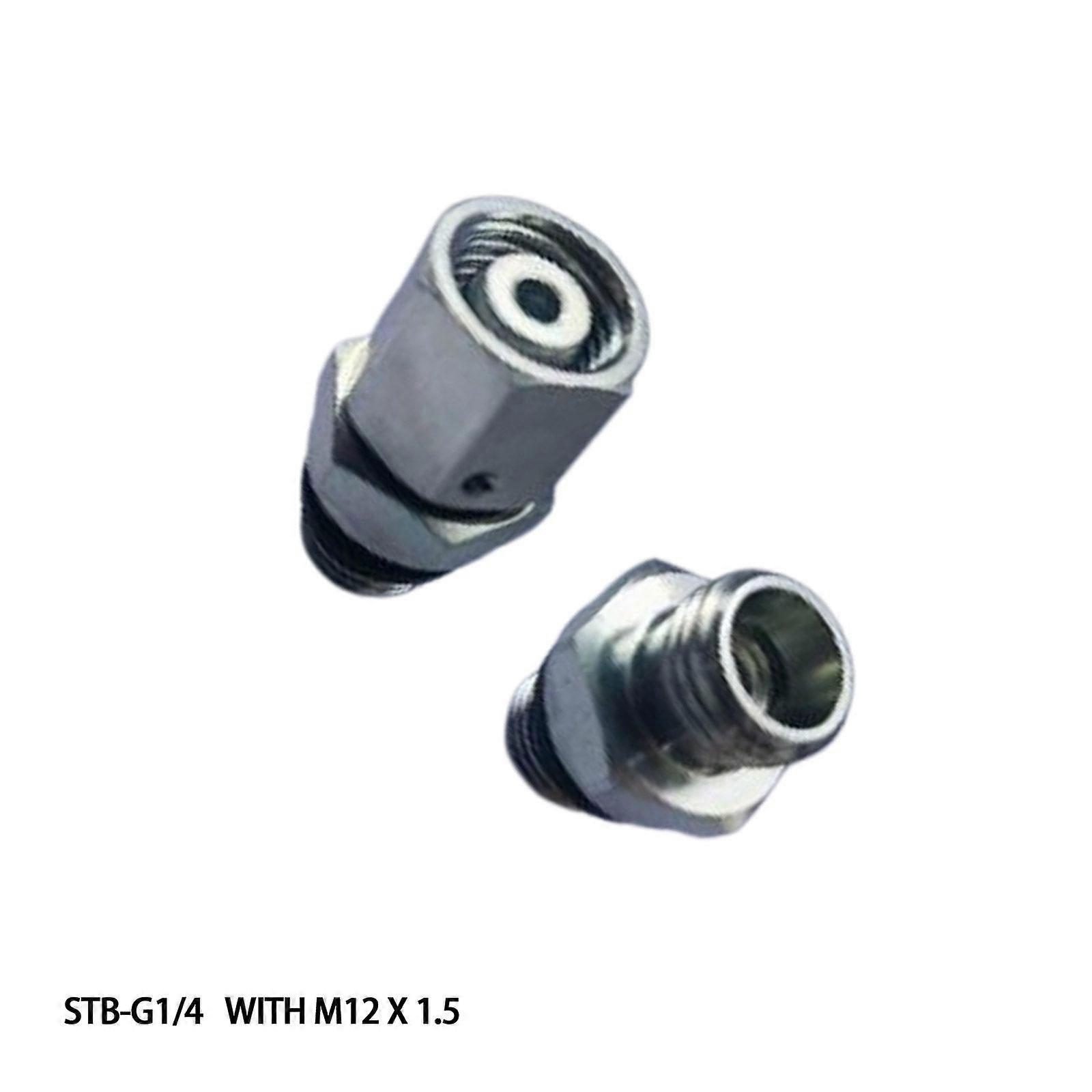 1/4" L06 bidirectional hydraulic restrictor valve STB-G1/4 M12 x 1.5 For Mini Excavator