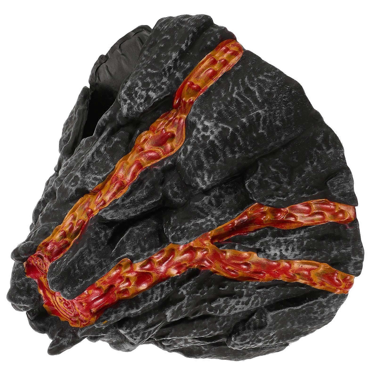 Volcano Model Plastic Volcano Statue for Decoration Sand Table Landscape Decor