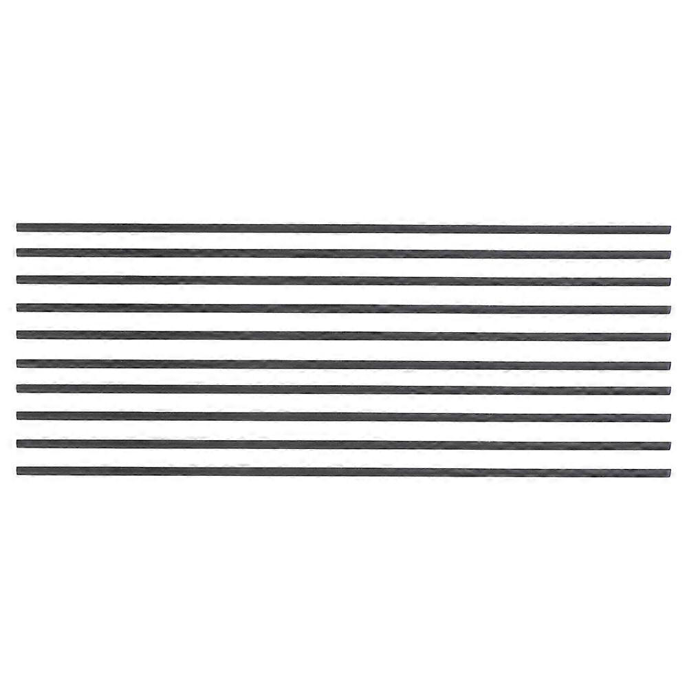 10Pcs Graphite Conductive Rods for Electrolysis Black High Purity Material