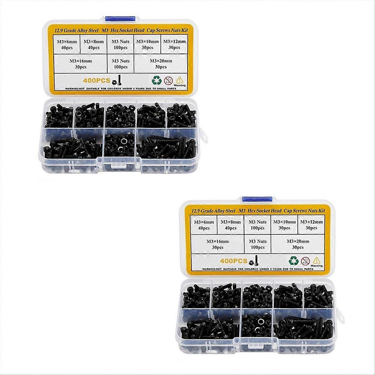 Hexagon Socket Screws with Cylindrical Combination Screw Nut Set