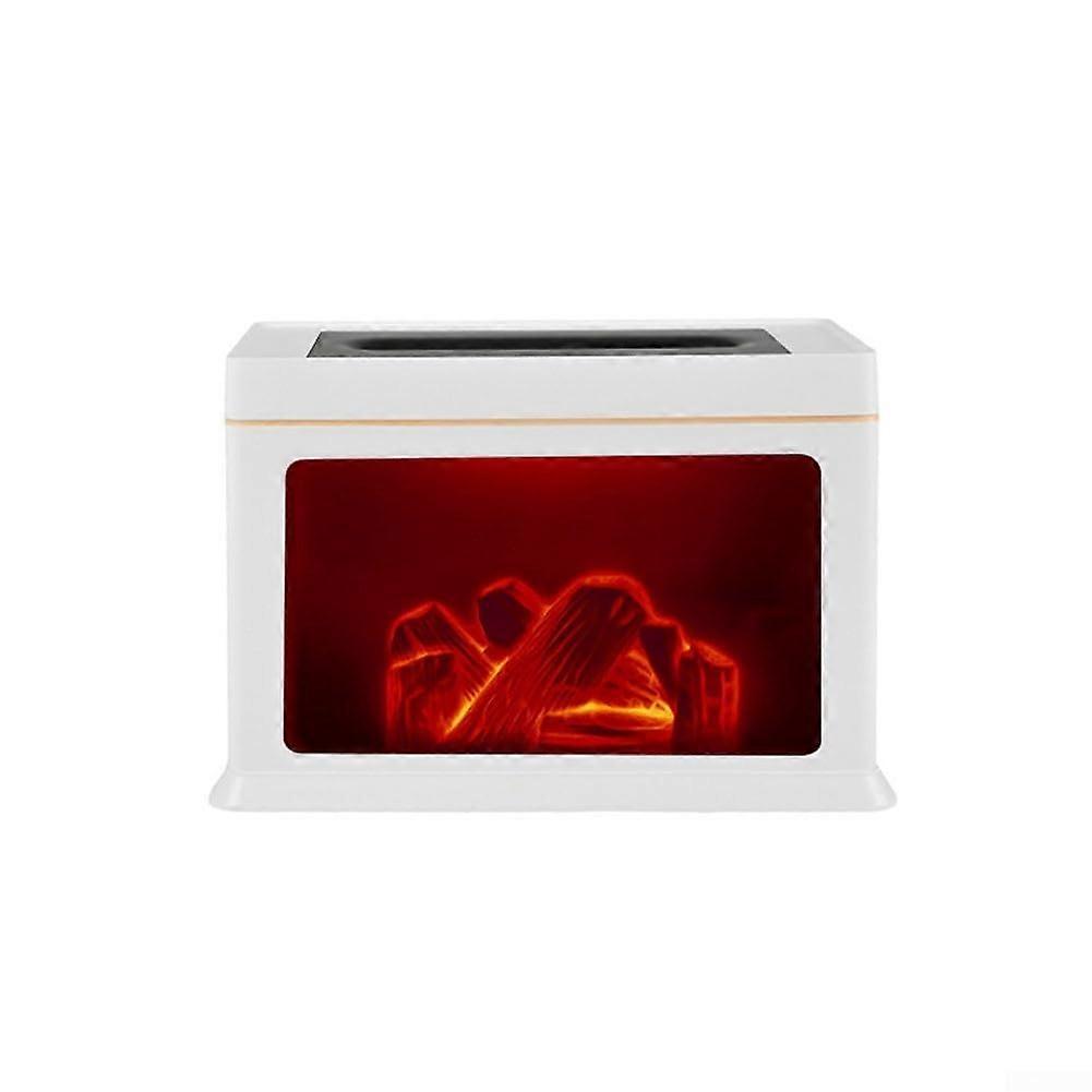 Aroma Essential Oil Diffuser with Charcoal Design, Automatic Shut Off, Customizable Timer for Home Relaxation, White