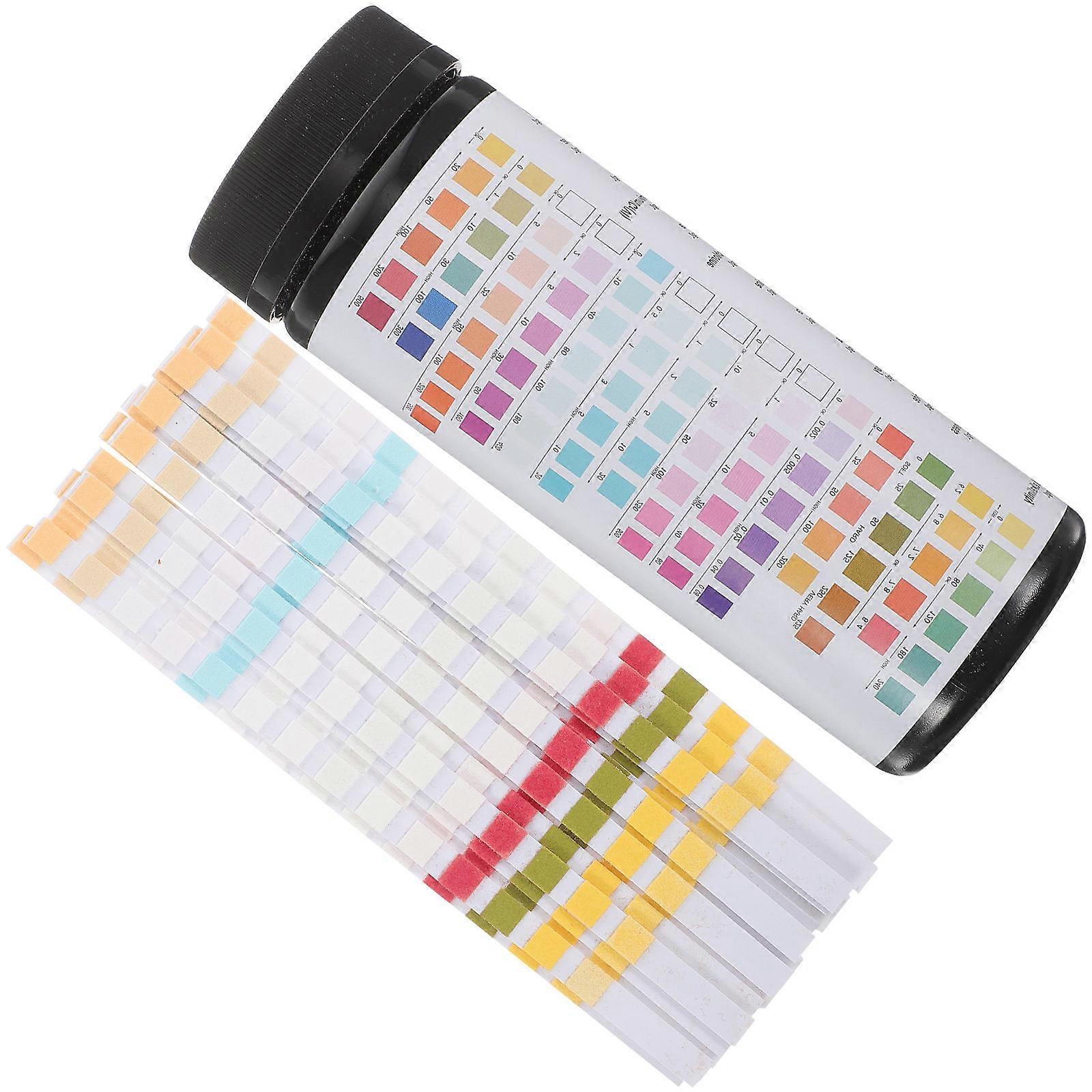 Water Quality Testing Strips 14 In 1 Easy To Use Test Paper For Swimming Pool Maintenance 100 Pcs