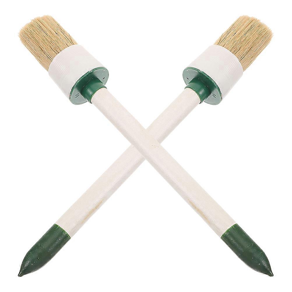 Car Detailing Brush Multi Use 2Pcs for Car Interior Cleaning