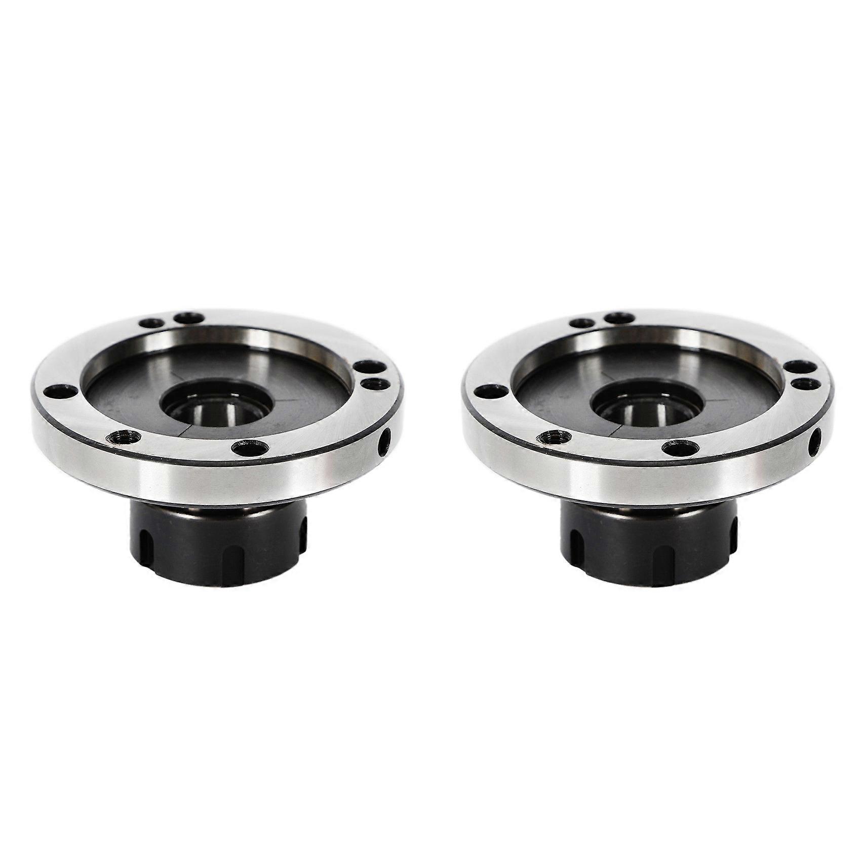 2X ER32 Collet Chuck 100MM DIAMETER Compact Lathe Tight Tolerance for Milling 4.8