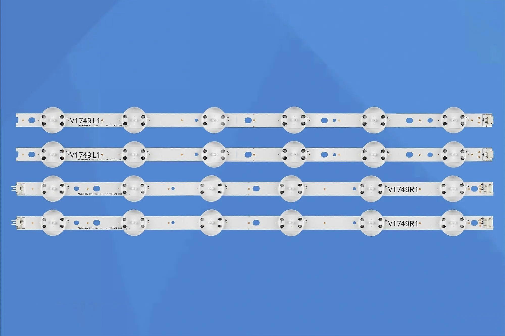 LED TV Backlight Strip Replacement for LG 49LJ614V LC490DGJ Image Long Lifespan Easy Install