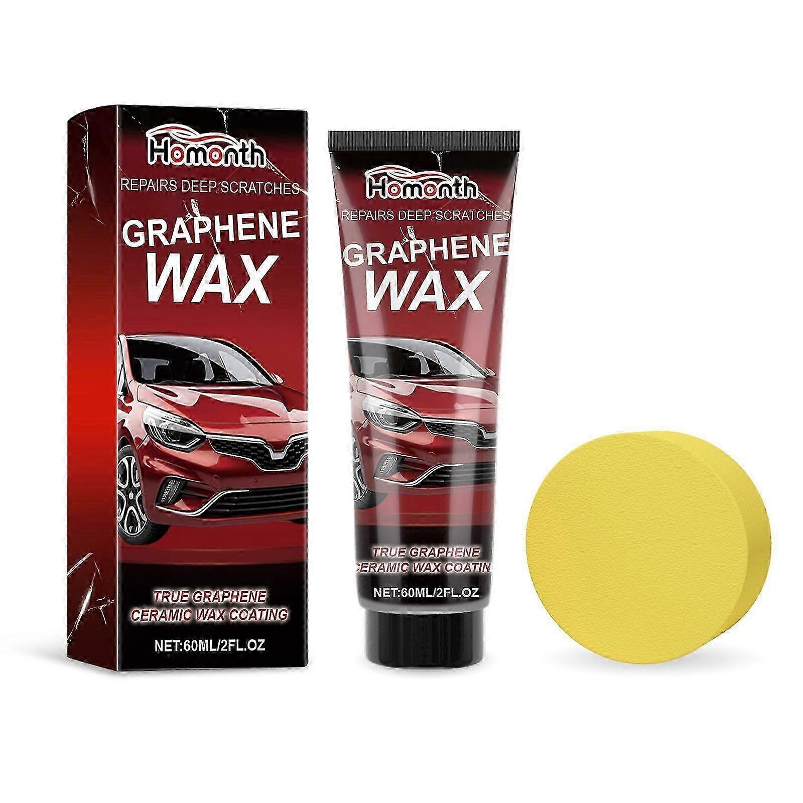 Deep Scratch Repair Wax with Graphene  Easy, Long-Lasting Car Paint Restoration