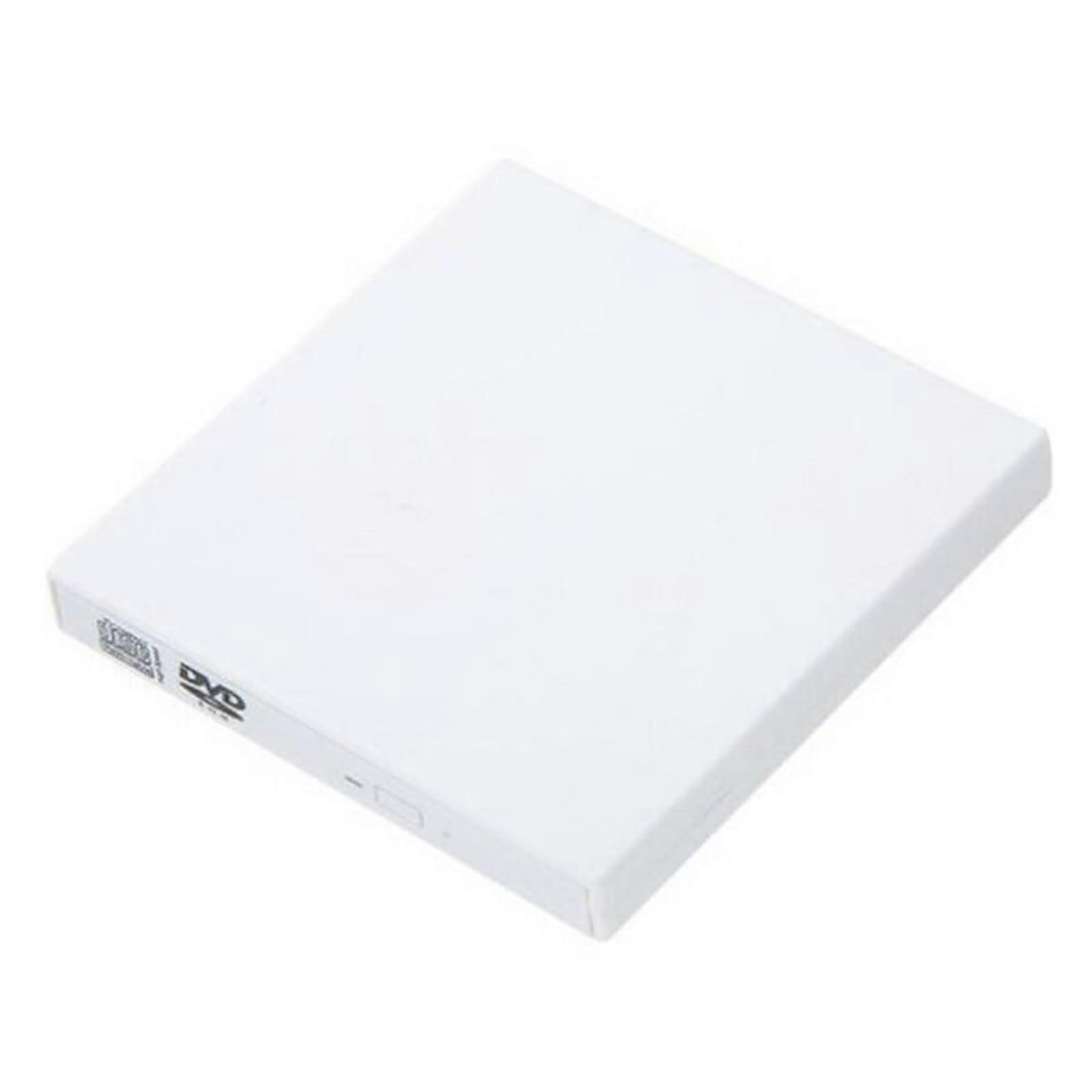 Neutral External DVD Player CD Writer White, Easy To Use, External Optical Drive, Windows Mac Compatible