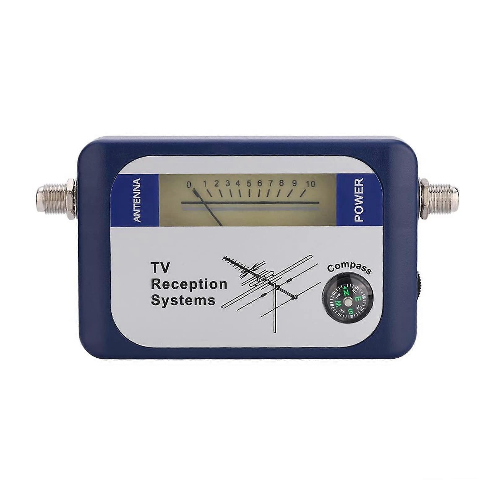 Satellite Signal Meter with Wide Frequency Coverage DVBT TV Antenna Signal Strength Detector