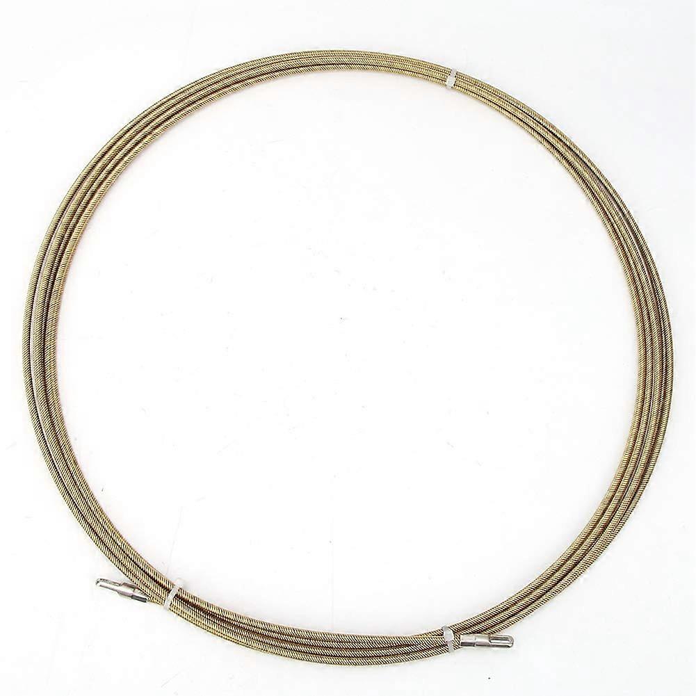 Fish Tape Wire Puller with  Tensile Spring Steel for Electricians, 360° Bend Navigation, 5M