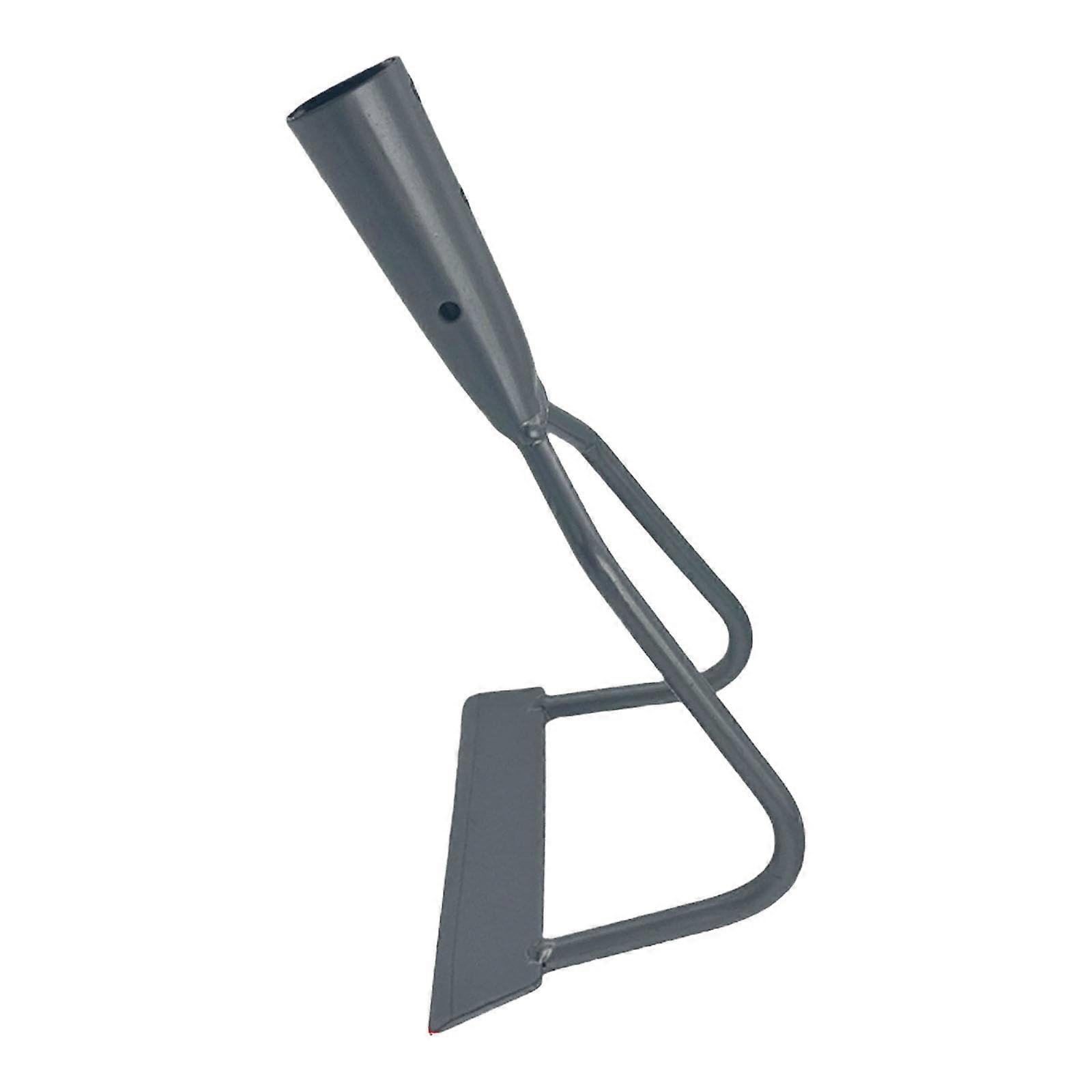 Adjustable Long Handle Garden Hoe Rustproof Stainless Steel Weeding Tool for Yard Maintenance