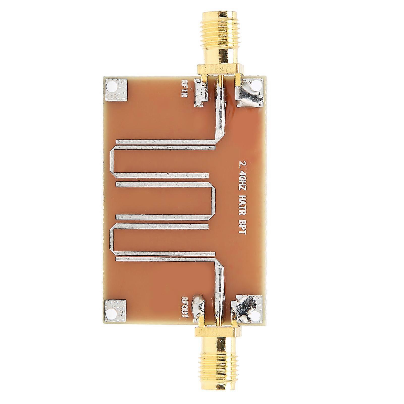 Bandpass Filter Module Microstrip Signal Board 2.4GHz Accessory Electronic Component