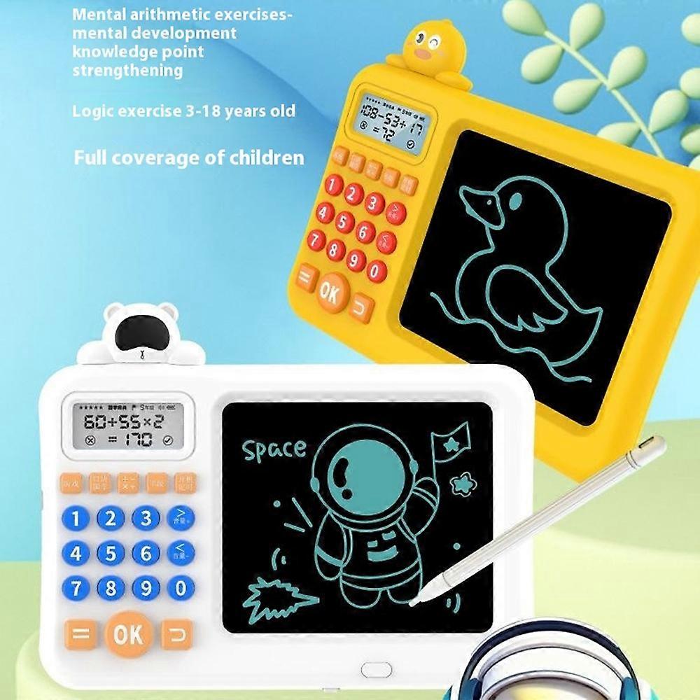 Electronic Math Game with Sketch Pad Educational Math Learning Game for 0 - 6 Years Kids