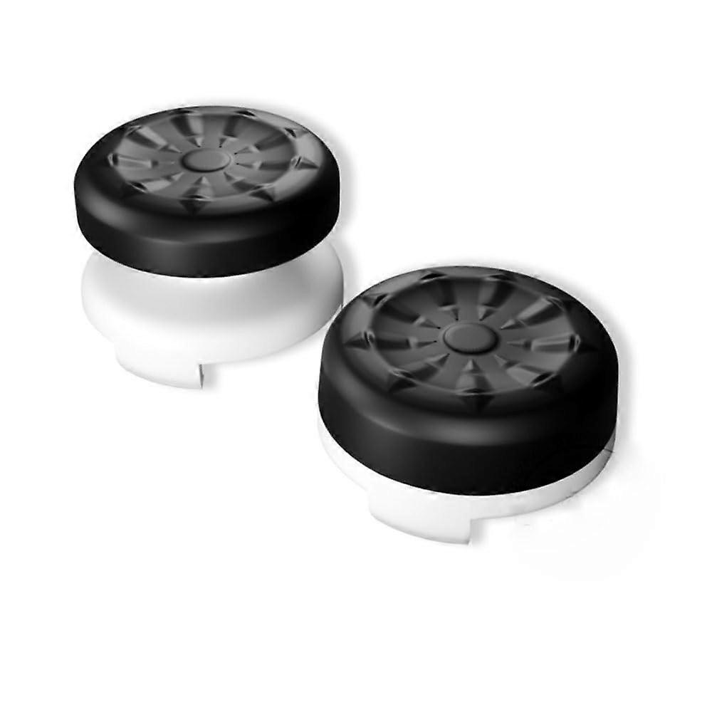 Thumbstick Grips Height Increasing Ergonomic Joystick Caps Controller Upgrade Black for PS5 PS4