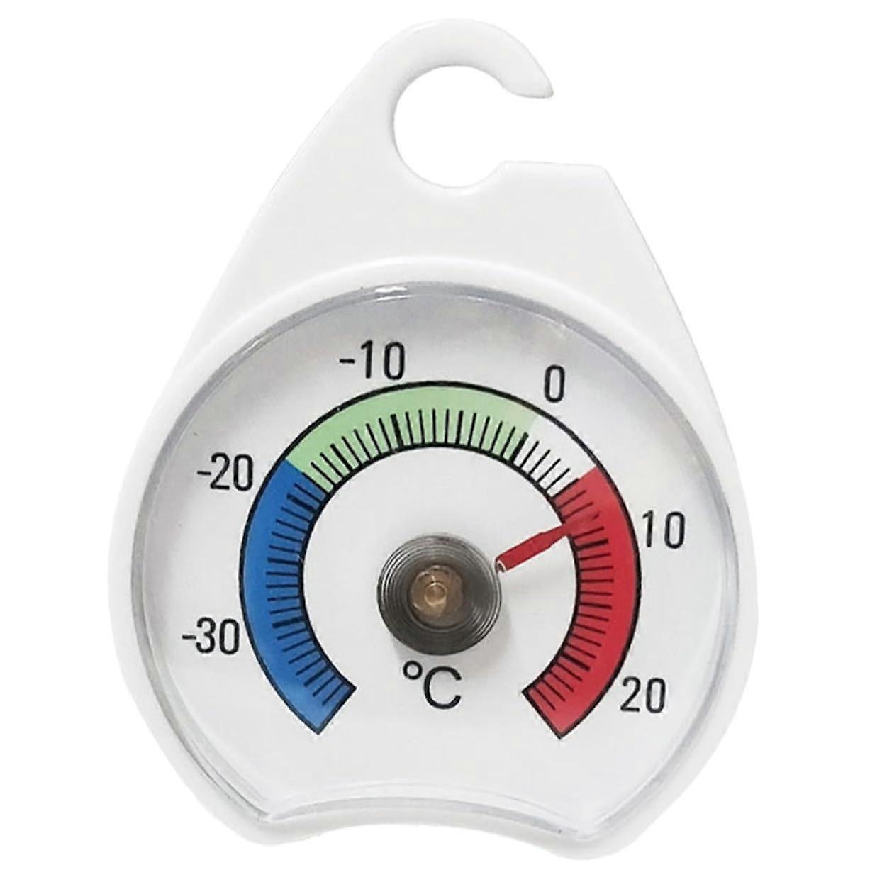 Fridge Freezer Thermometer Dial with  Precision Pointer and Clear Display for Kitchen and Supermarket