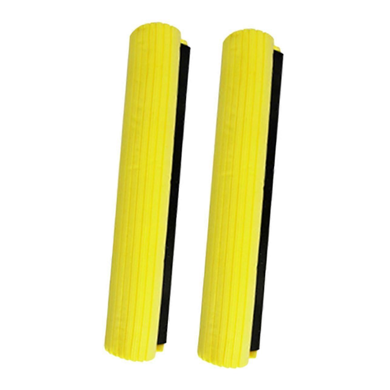 2pcs Super Absorbent Sponge Mop Refills Roller Mop Replacement for Tile Marble Wood Floor Cleaning