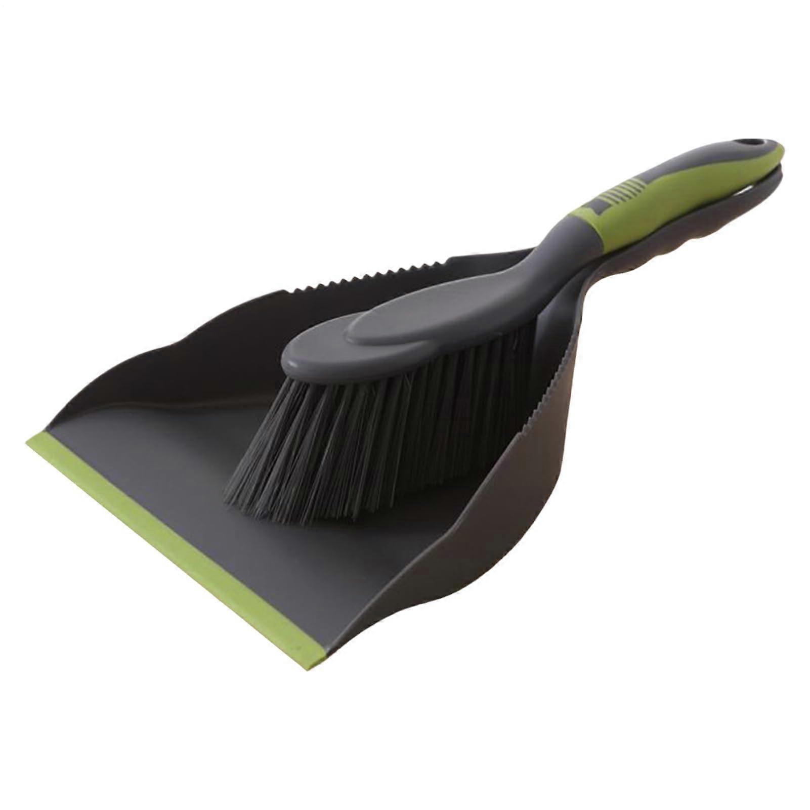 Mini Broom and Dustpan Set with Ergonomic Grip for Quick Desktop and Countertop Cleanup