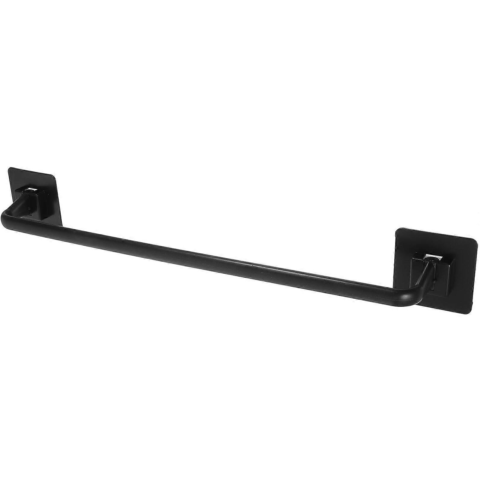 Wall Mounted Towel Rack No Drill Removable Holder for Bathroom Kitchen Multi Functional Storage