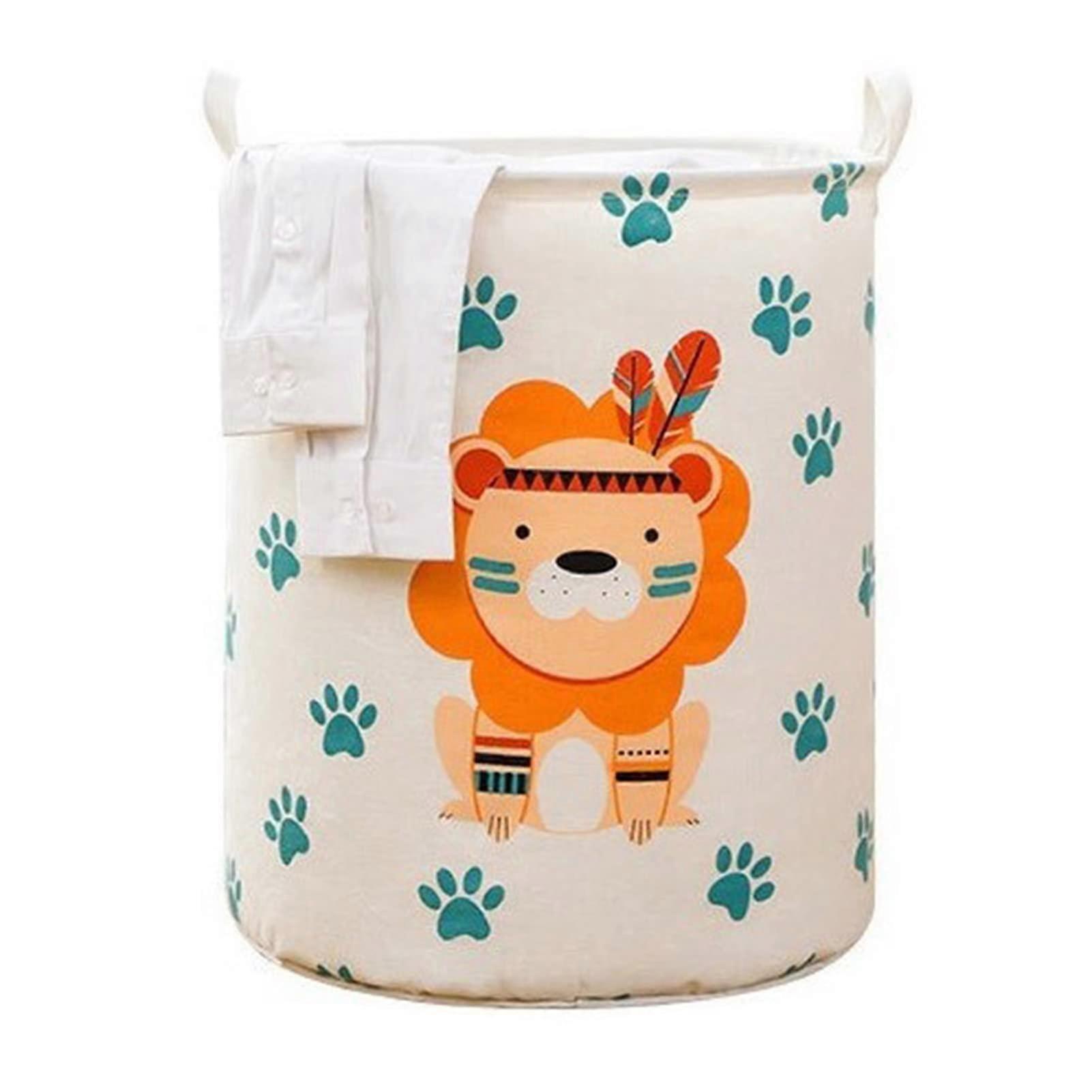 Foldable Waterproof Laundry Hamper with Handles, Extra Large 100L Clothes Storage Basket for Home