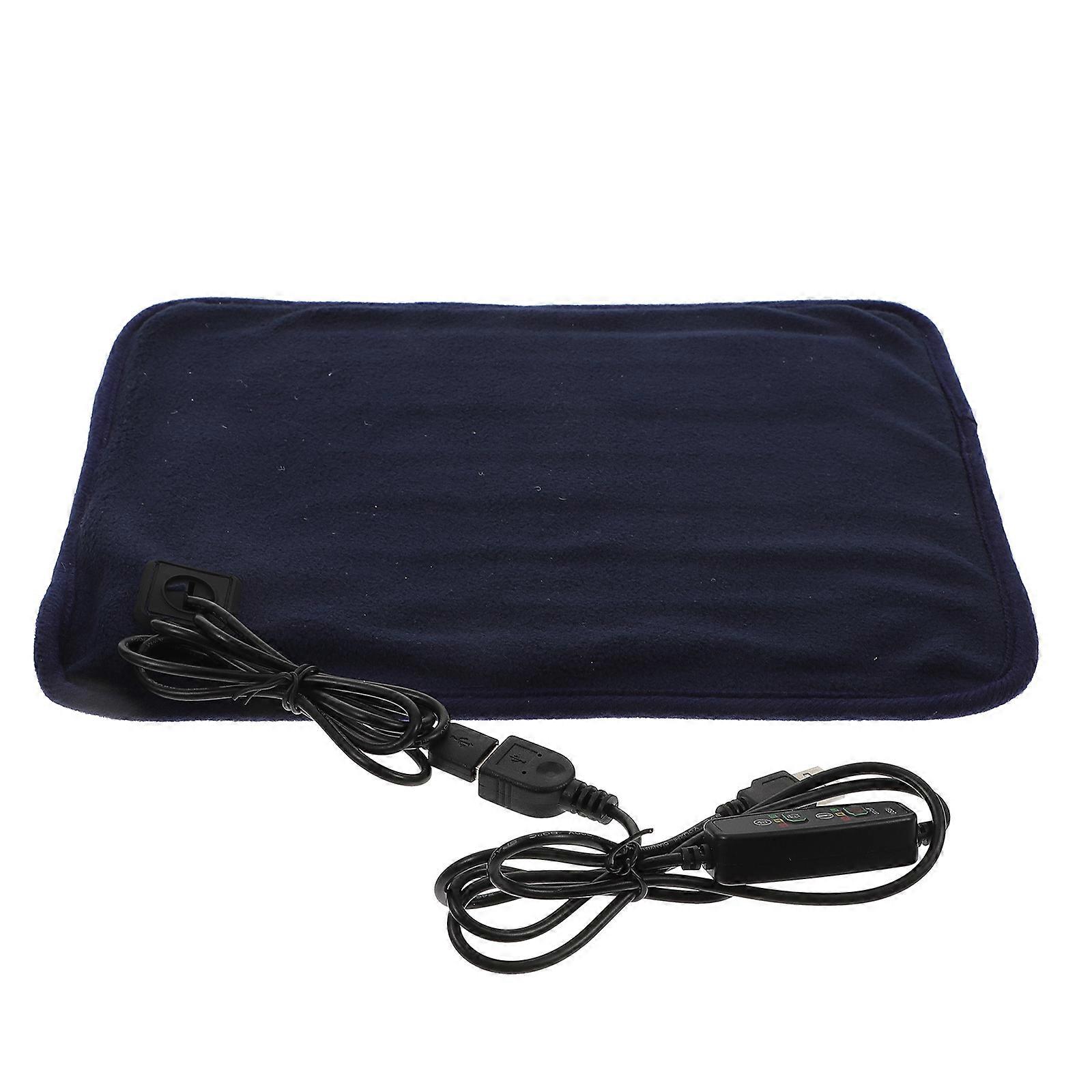 USB Heating Pad Turtle Heating Mat for Pet Using 1Pcs Adjustable Temperature Navy
