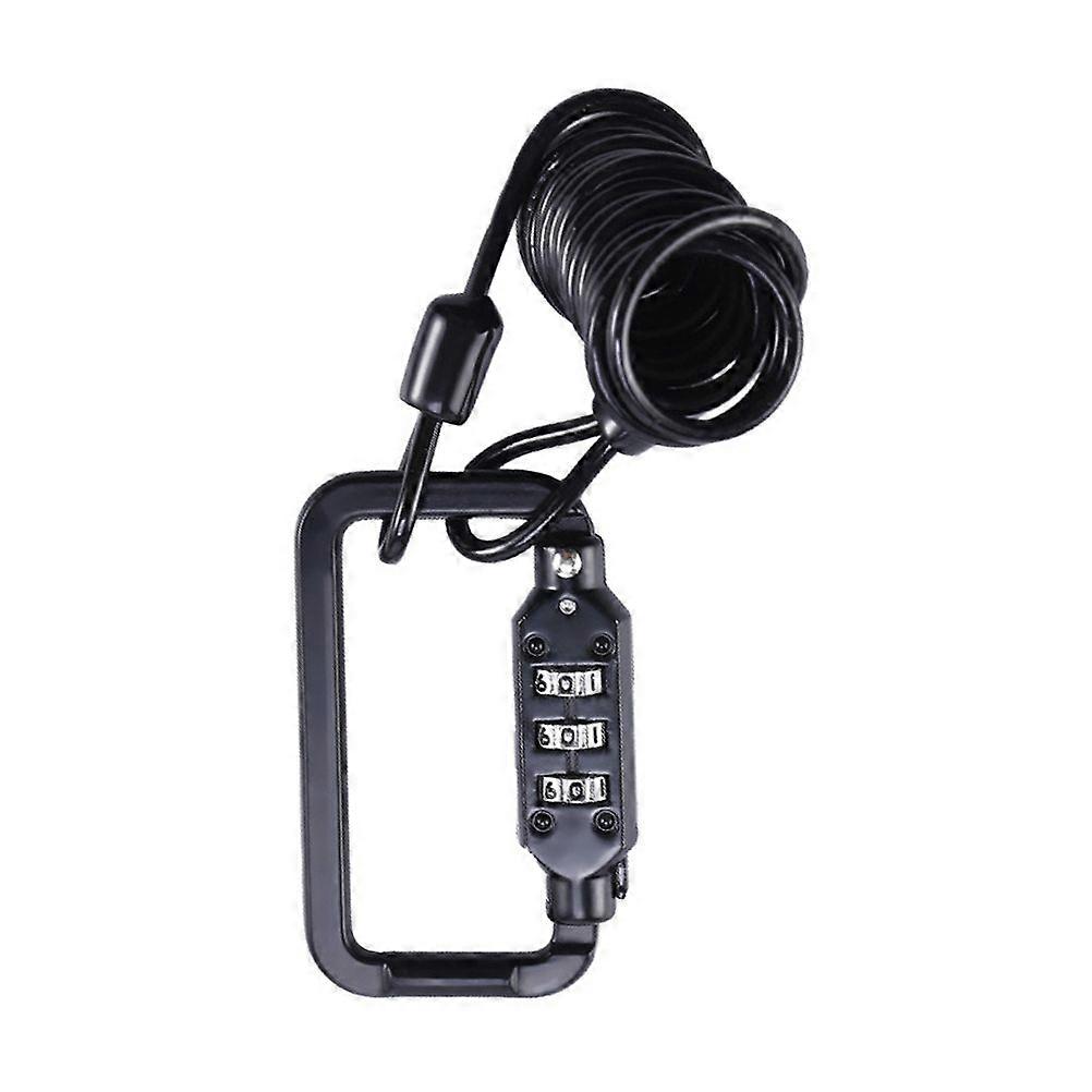 Zinc Alloy Helmet Lock Convenient Fixed Helmet Lock Bike Helmet Lock Code Lock