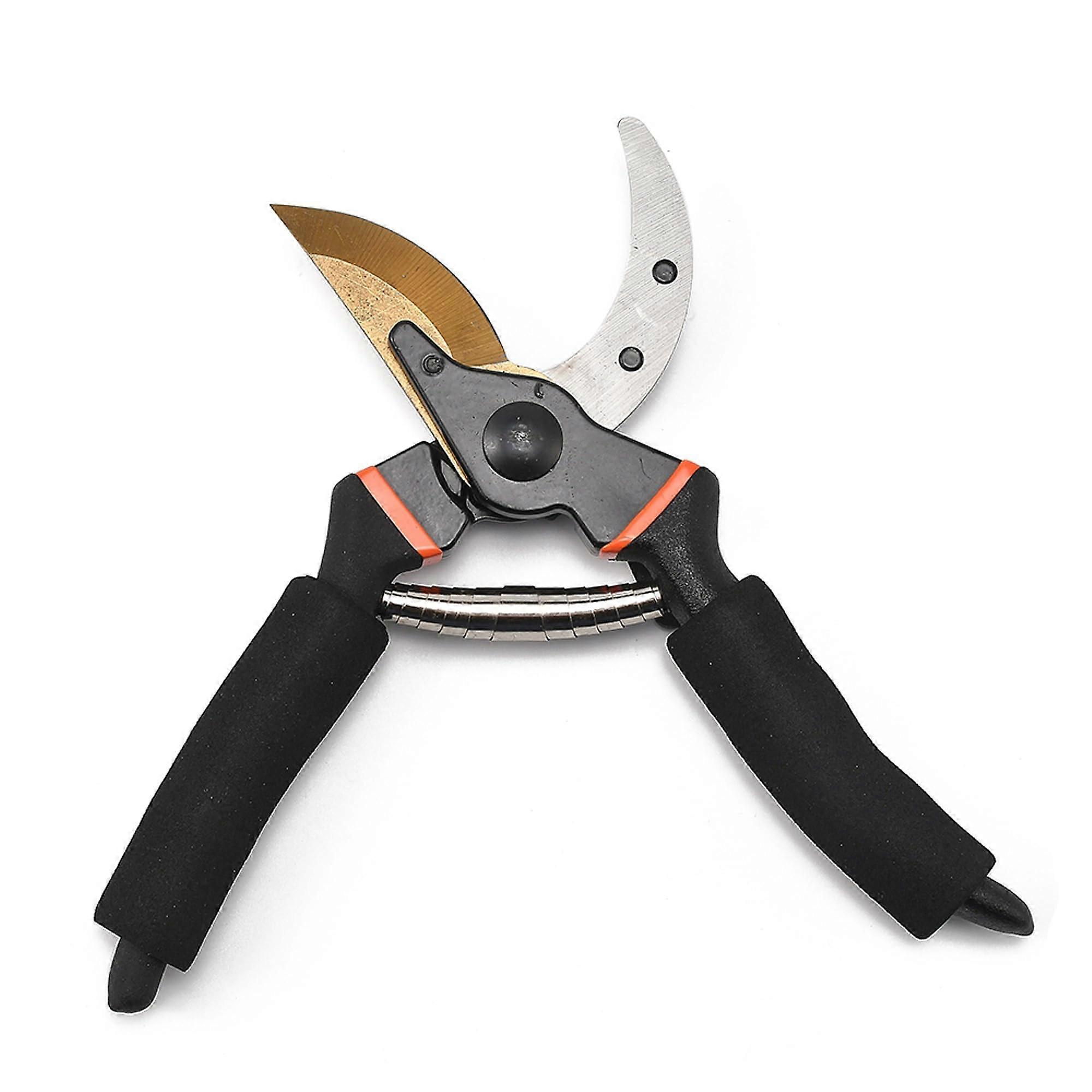 Professional SK5 Steel Pruning Shears, Ergonomic Garden Scissors for Precise Smooth Cutting
