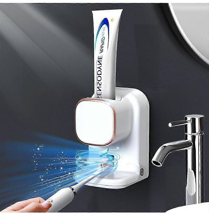 Automatic Toothpaste Dispenser,Toothpaste Dispenser Wall Mounted ,Electric Toothpaste Dispenser for Bathroom Shower Family