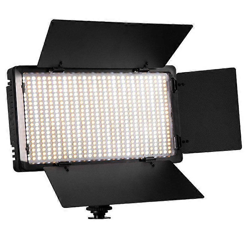 600 LEDs Stepless Adjustable Live Fill Lamp, Spec: 10 inch (EU Plug)
