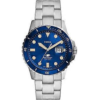 Horloge - Blauw Staal - Fossil - FS5949