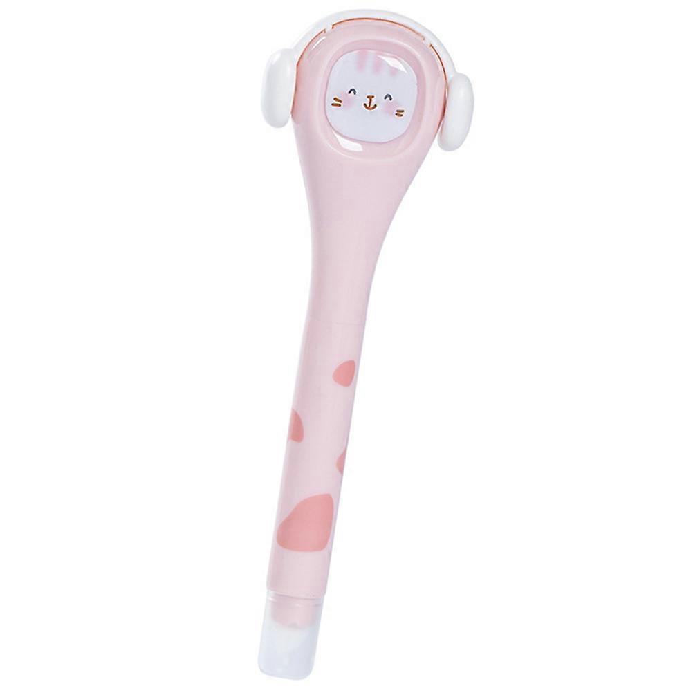 Correction Tape Portable Correcting Tape for Daily Use Pink Ps Material