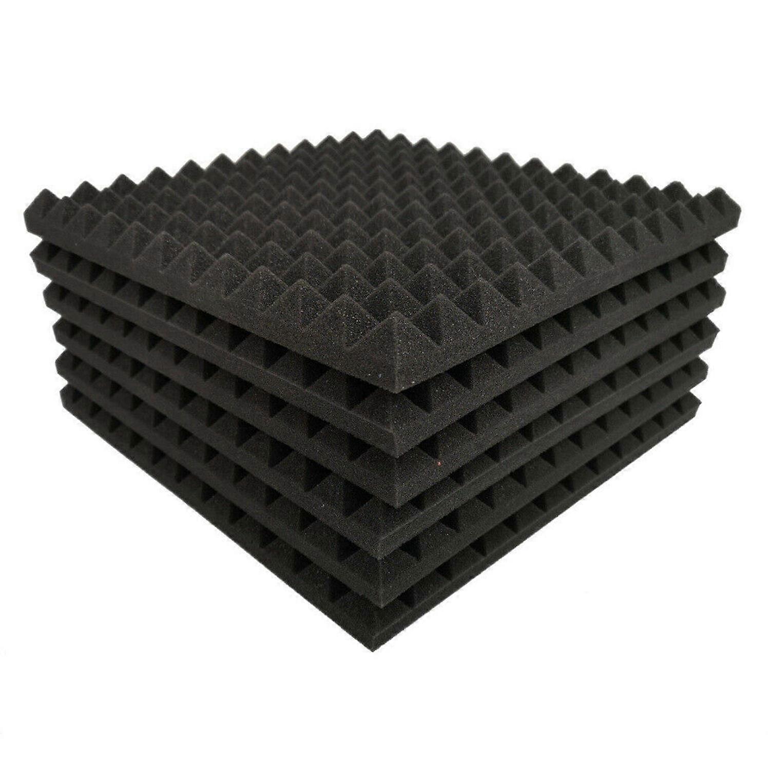 12 Pack Shape Soundproof Foam Sound Proof Padding Treatment Panel for Insulation