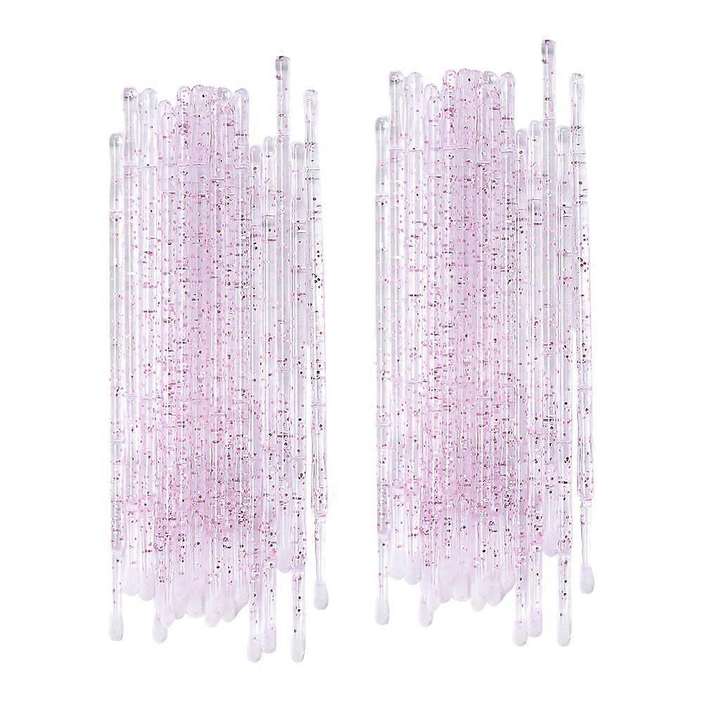 Eyelash Cleaner Plastic Eyelash Brush for Cleaning 200Pcs Practical Tools