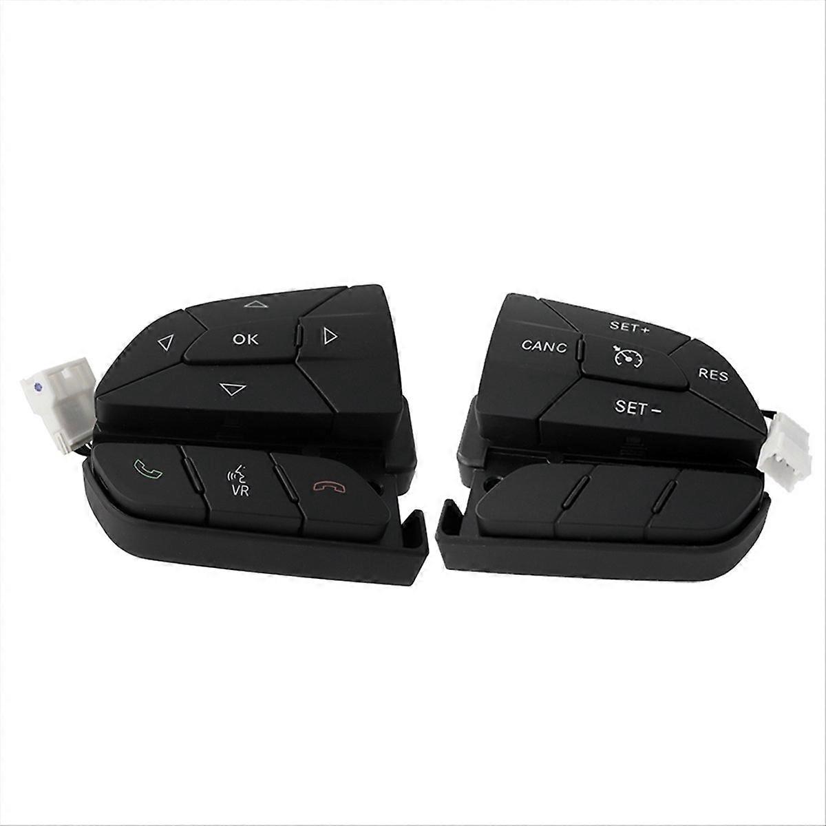 1Pair Steering Wheel Control Switch Cruise Volume Button for 