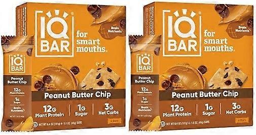 IQBAR Protein Bars Peanut Butter Chip 2 Pack