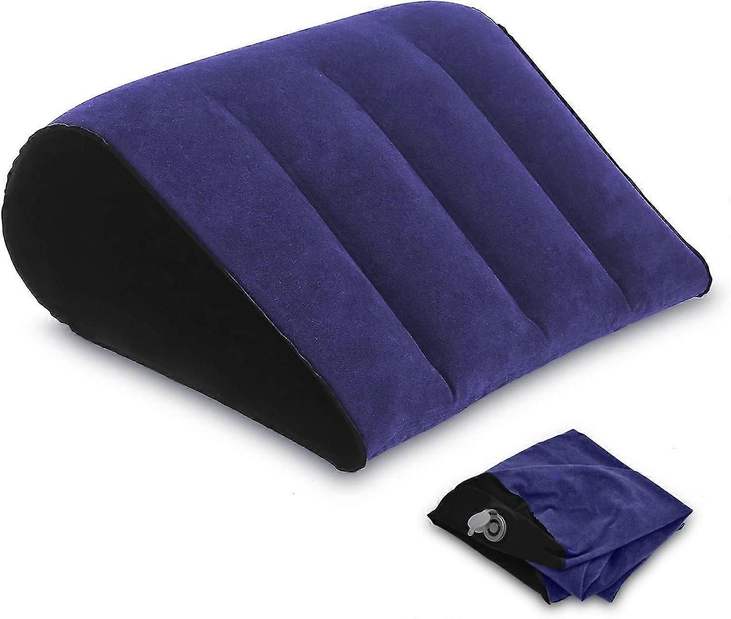 Inflatable Pillow Yoga Mat for Lumbar Support