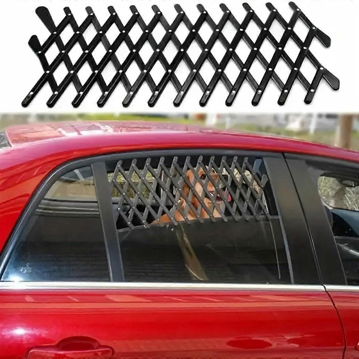 Pet Car Window Vent for Mitsubishi Eclipse Cross PHEV, Foldable Safety Guard for Pets