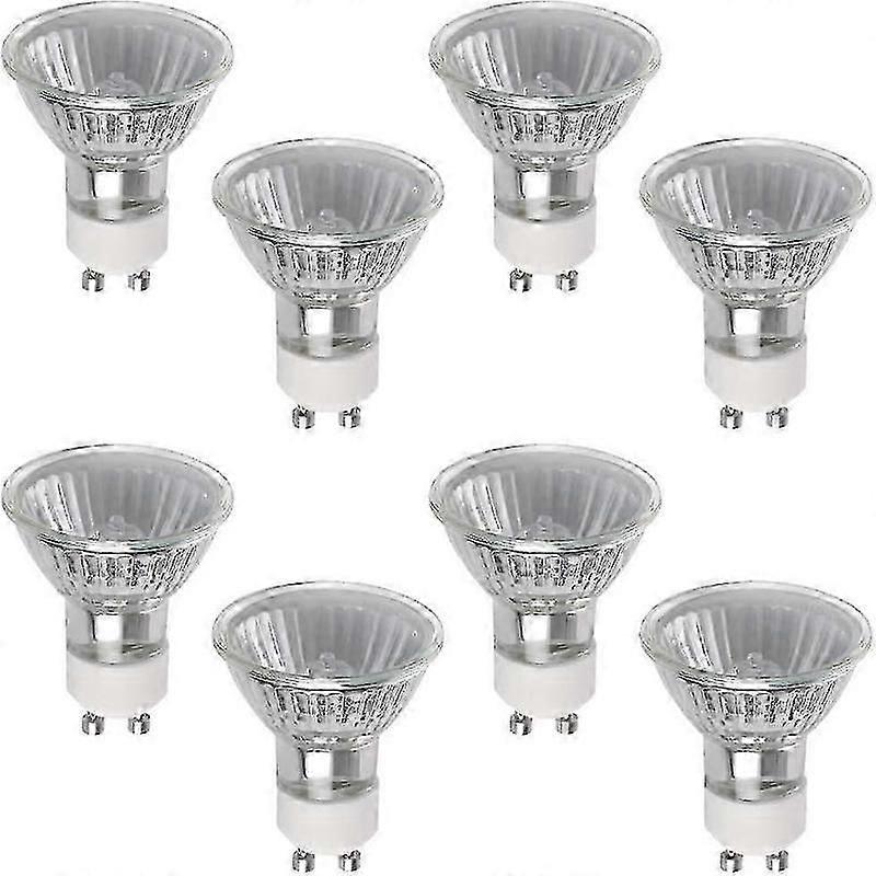 8 Pack 50W GU10 Halogen Bulb 220V