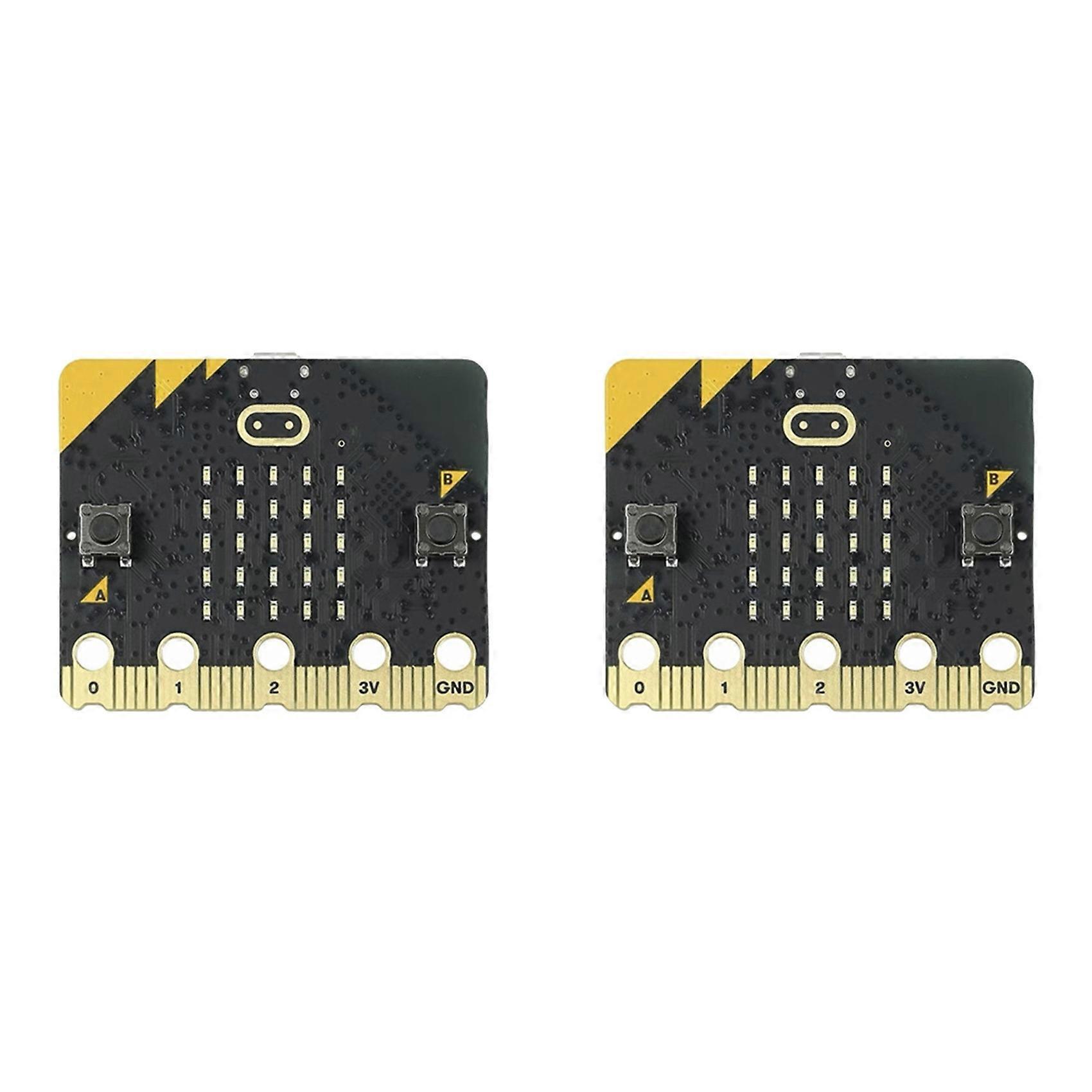 2X for Microbit V2 Programmable Development Board Scratch Programmable Expansion Board for School DIY Programming