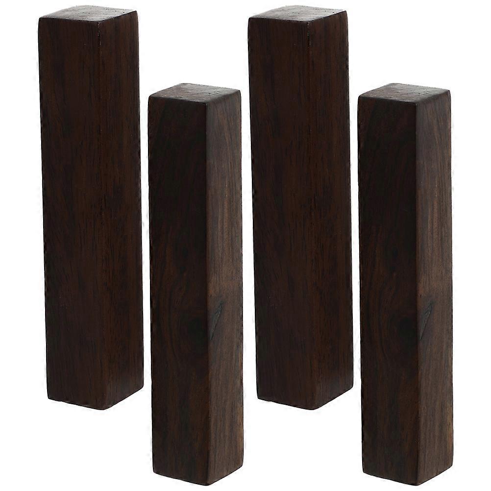 Wood Calligraphy Paperweight Rectangular Paperweight for 12Pcs Set