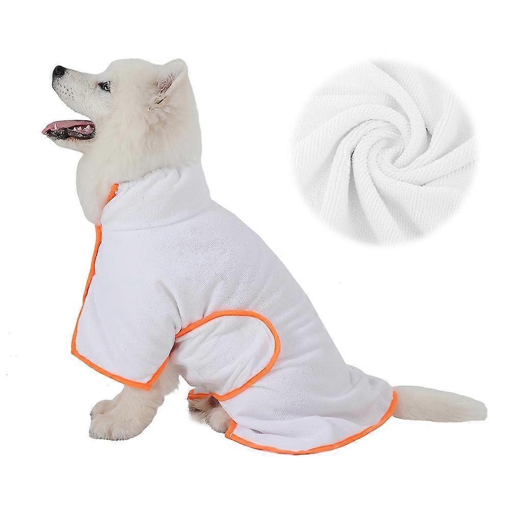 Absorbent Microfiber Dog Bath Towel For Small Medium Large Pets Windproof Quick Dry