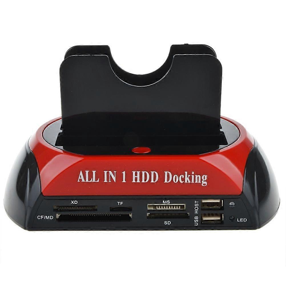 Docking Station Hard Drive Clone Multi Function Reader with USB 2Pcs