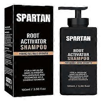 3 szt. szamponu SPARTAN Root Activator dla mężczyzn – szampon wspomagający wzrost włosów, zapobiegający ich wypadaniu i przerzedzaniu